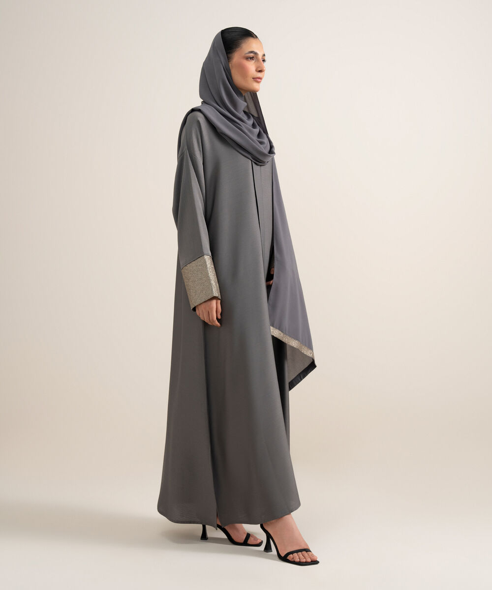 Women's Blush Pink Abaya Set