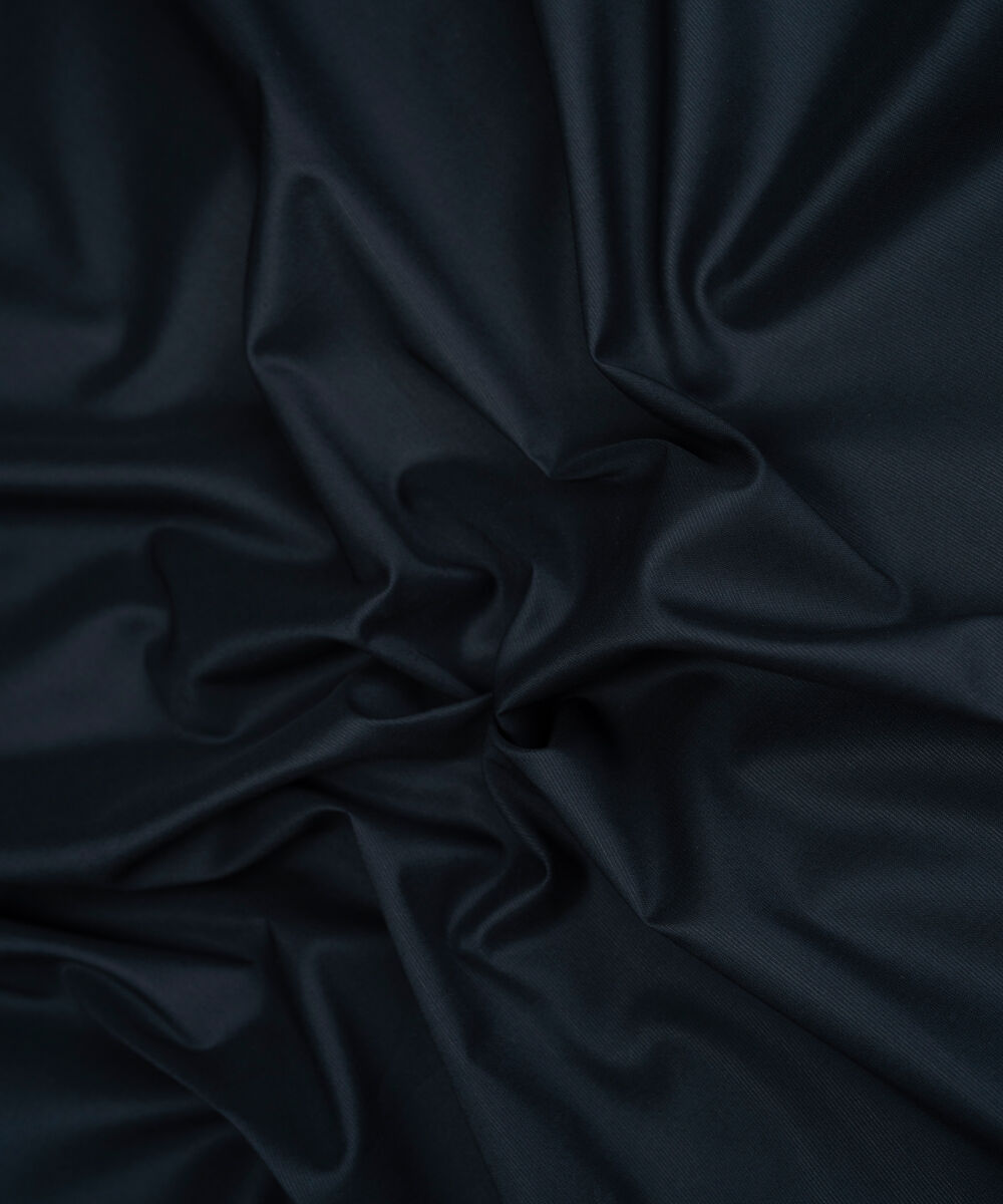 Men's Unstitched Two-Piece Indigo Premium Cotton Dobby Suit