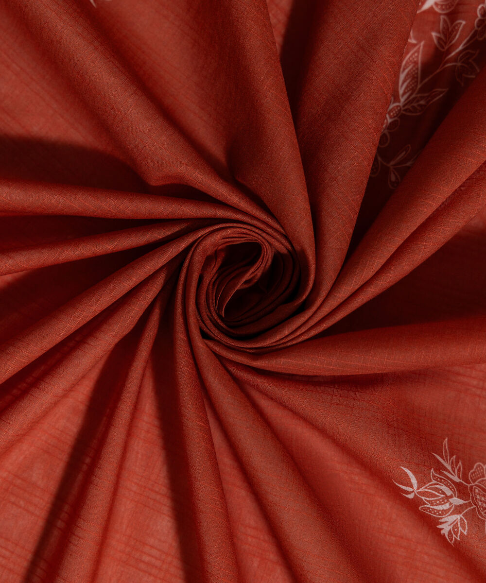 Lawn Printed Coral Dupatta