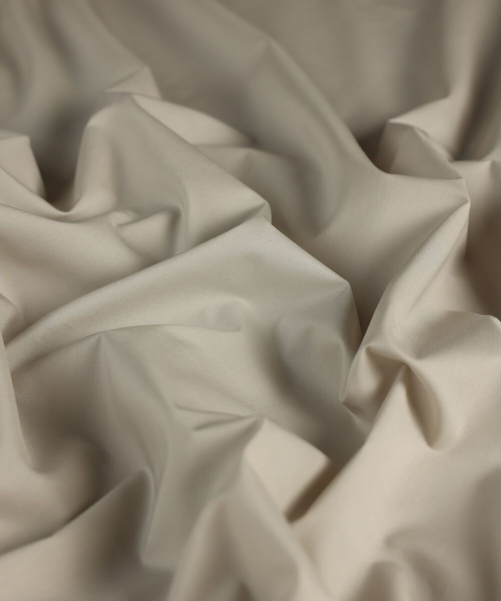 Men's Unstitched Luxury Latha  Beige Full Suit Fabric