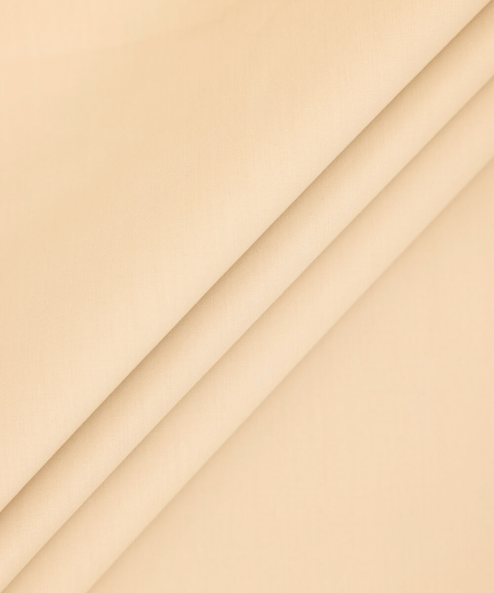 Men's Unstitched 2-Piece Luxury Pima Cotton Beige Suit