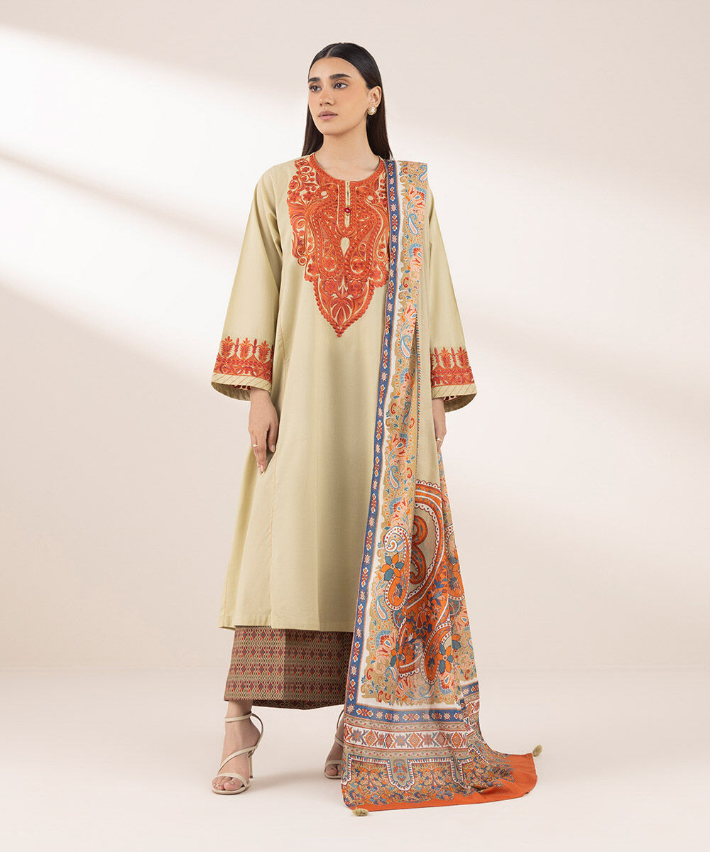 Fine Voile Multi Printed Dupatta