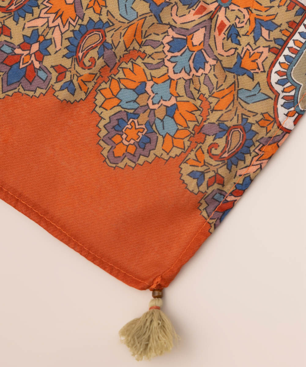 Fine Voile Multi Printed Dupatta