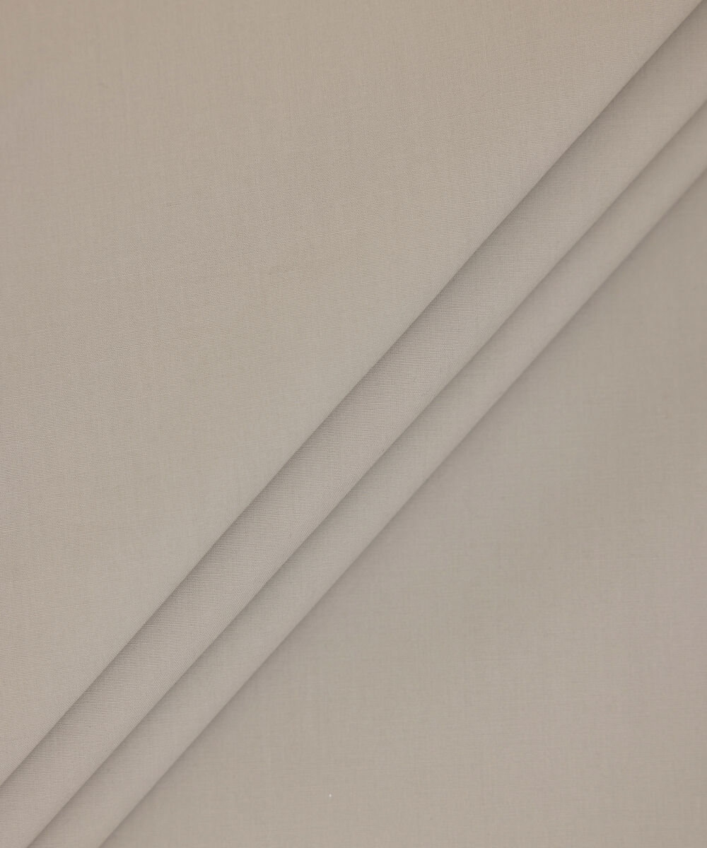 Men's Unstitched 2-Piece Premium Latha Light Khaki Suit