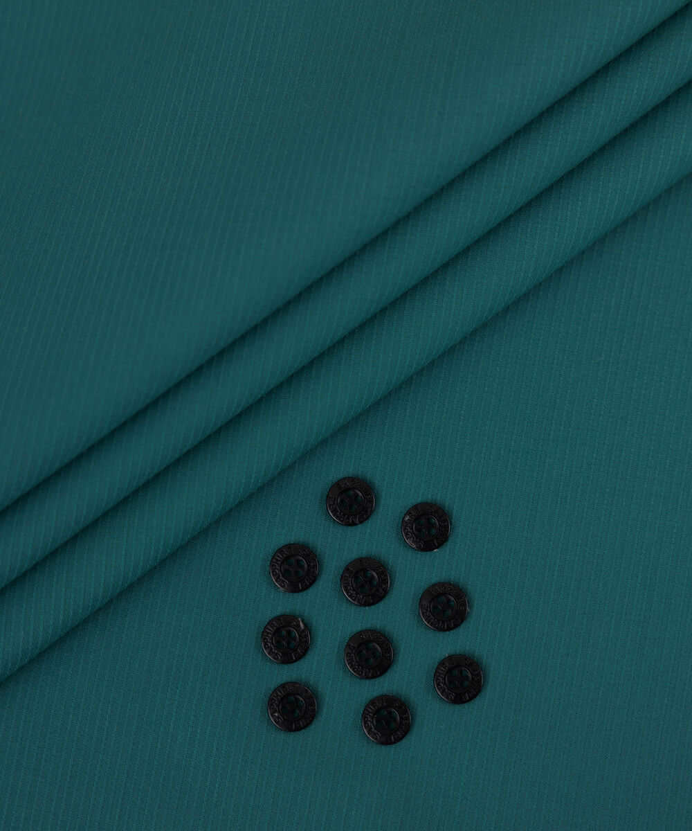 Men's Unstitched 2-Piece Premium Latha Bright White Suit