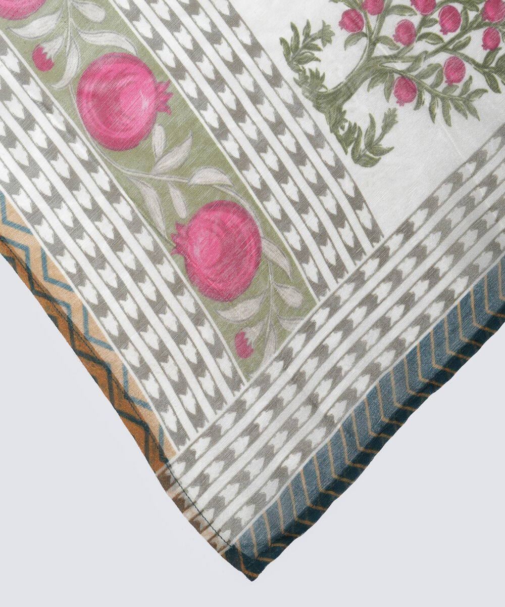 Blended Chiffon Printed Multi Dupatta