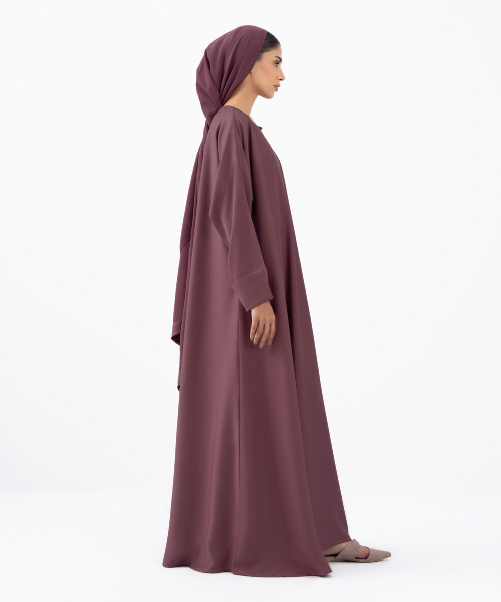Women's Rouge Polyester Abaya Set