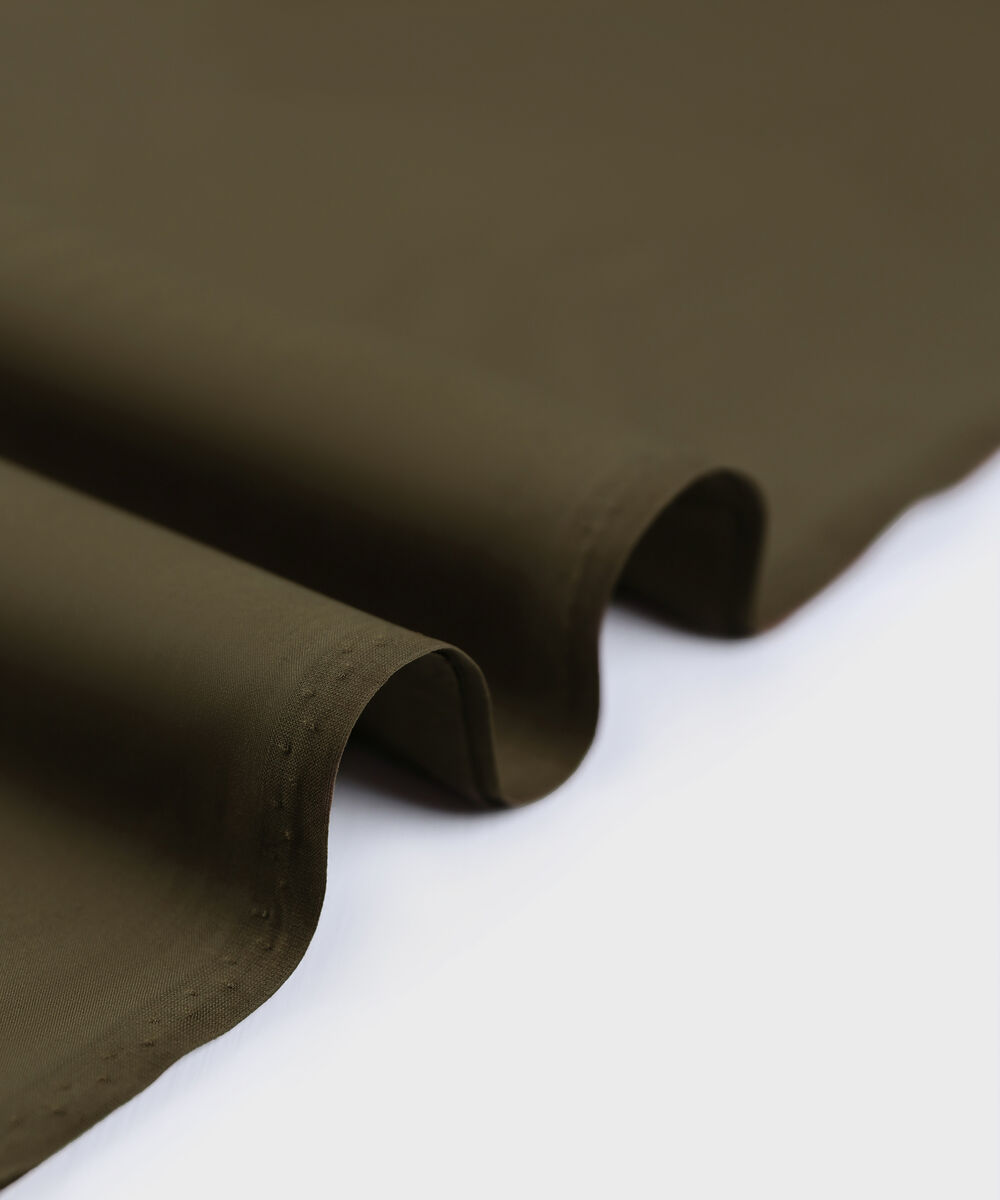 Men Unstitched Viscose Green Full Suit Fabric