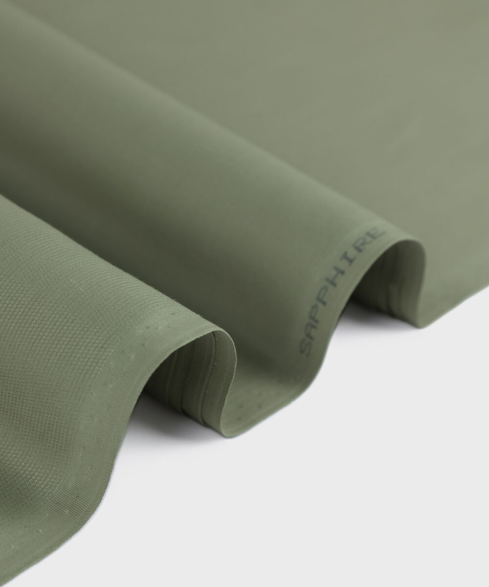 Men Unstitched Viscose Light Olive Full Suit Fabric