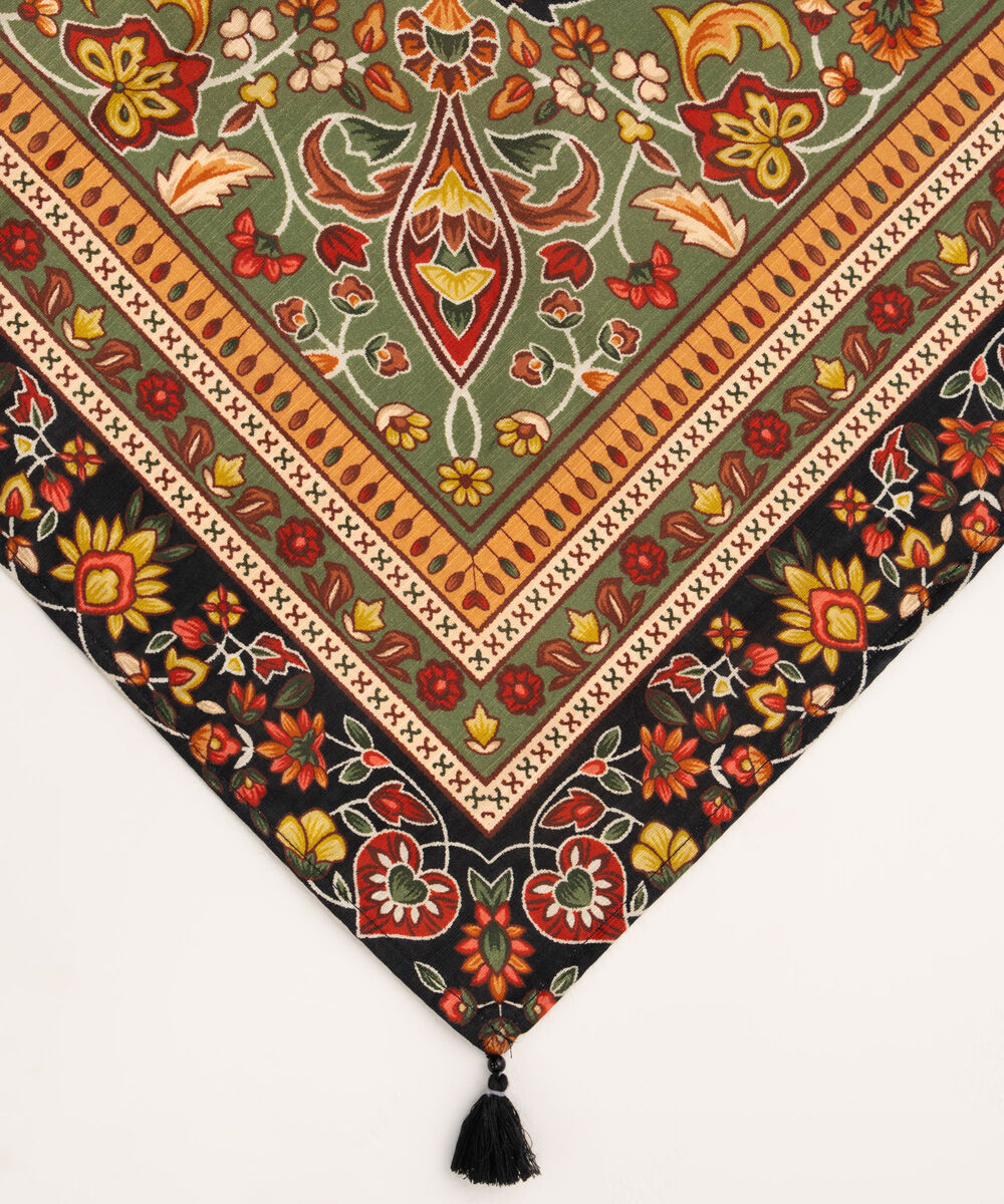 Printed Khaddar Multi Dupatta