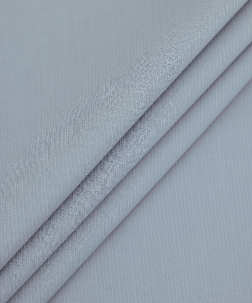 Men's Unstitched 2-Piece Premium Wash & Wear Dobby Light Beige Suit