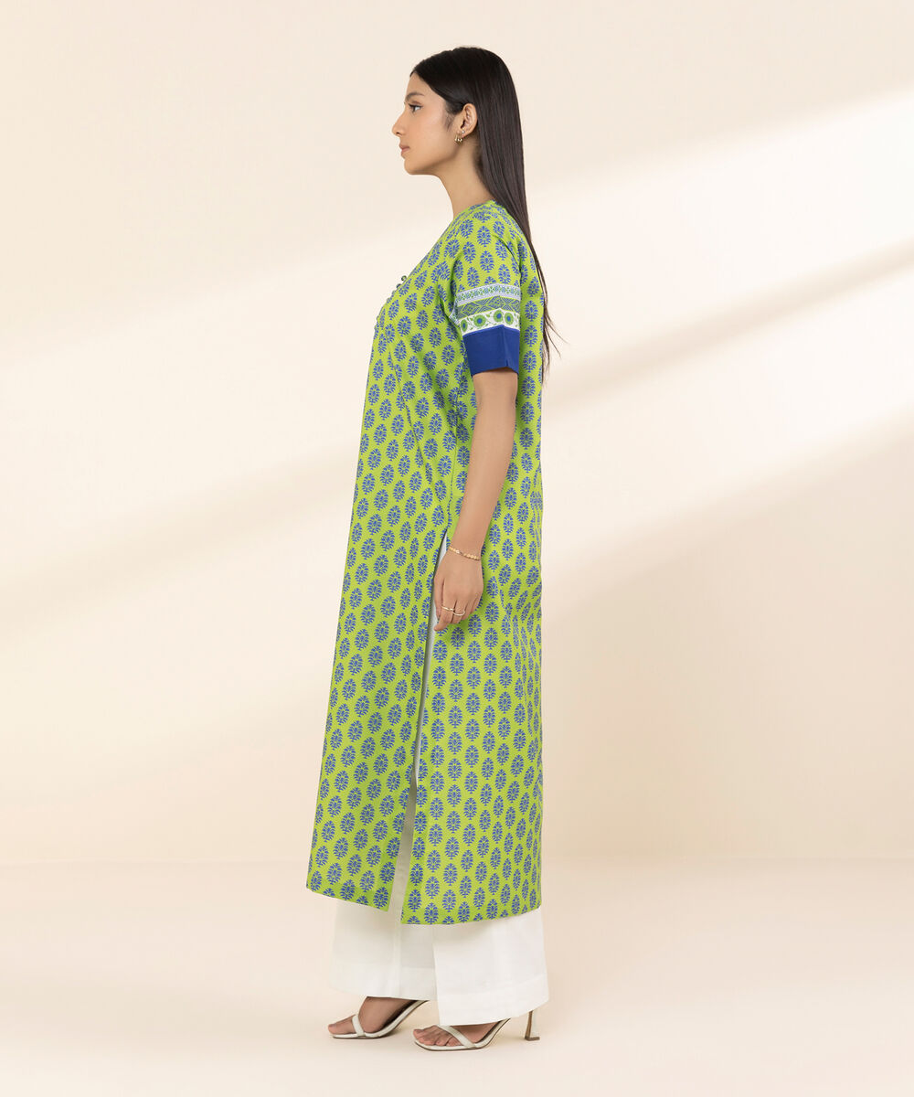 Women's Unstitched Lawn Embroidered Multi Shirt