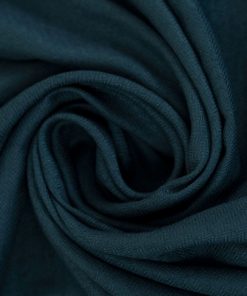 Solid Teal Blended Shawl