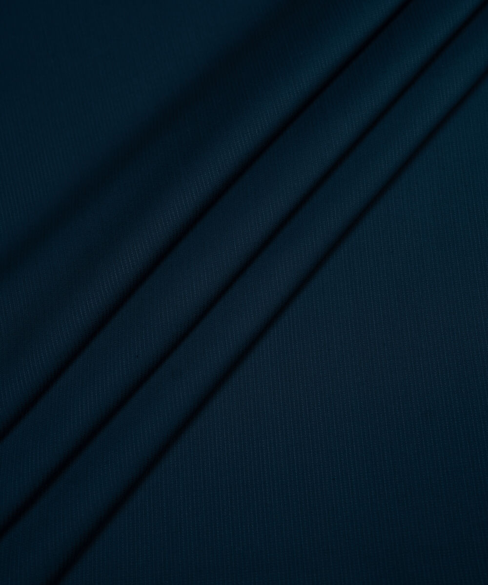 Men's Unstitched Two-Piece Teal  Premium Wash & Wear Dobby Suit