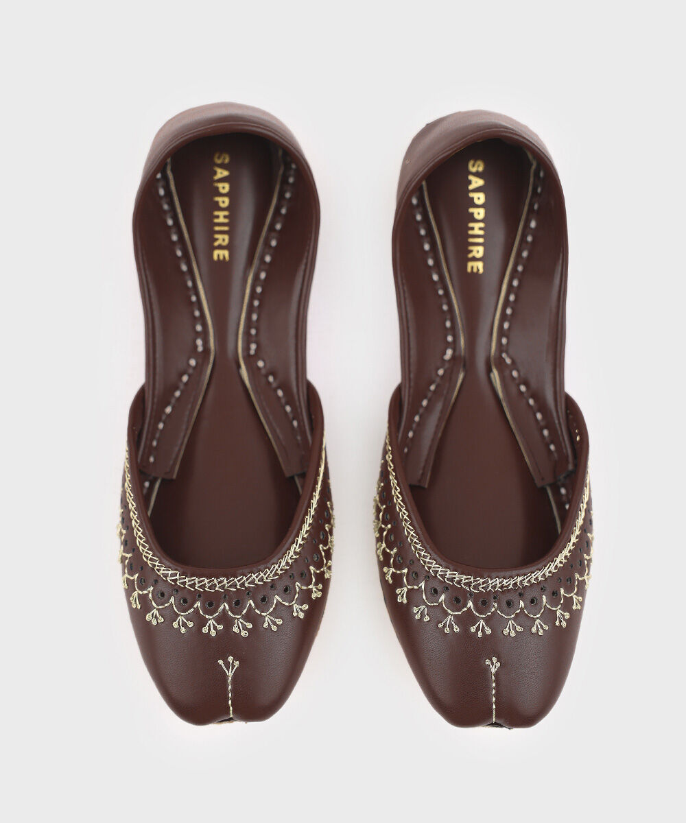 Women's Brown Khussa