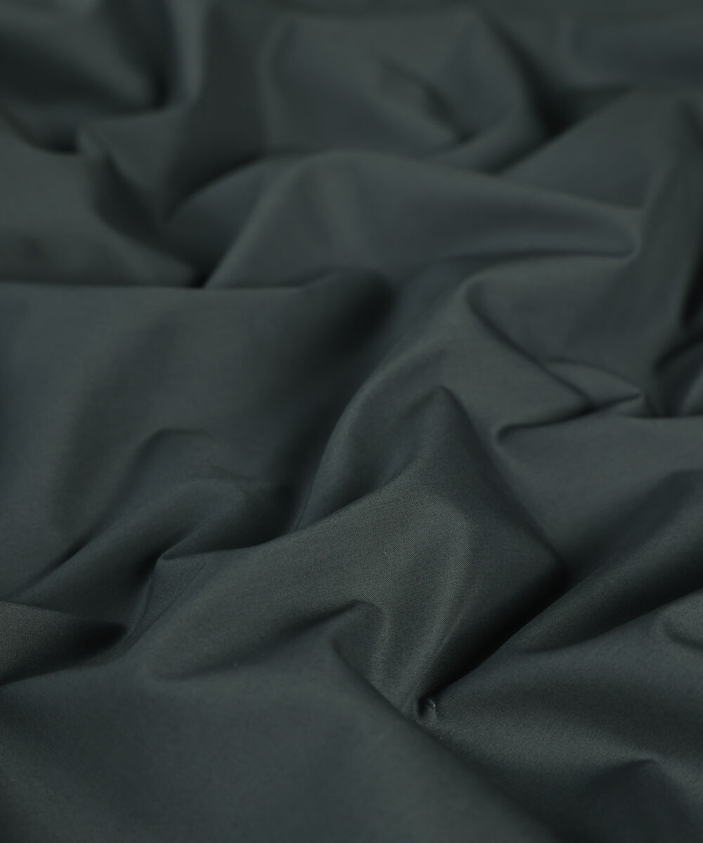 Men's Unstitched Premium Cotton Grey Full Suit Fabric