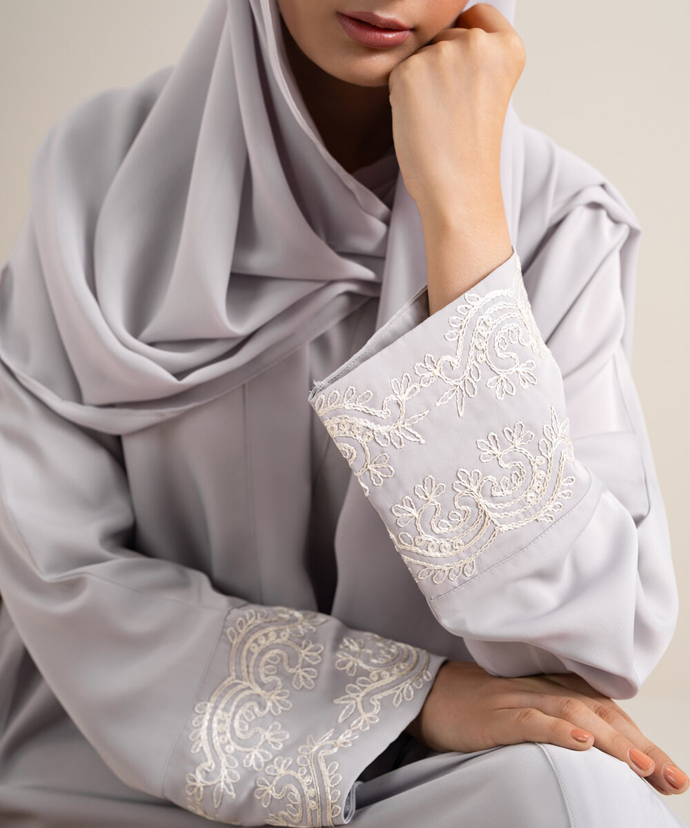 Women's Lilac Abaya Set