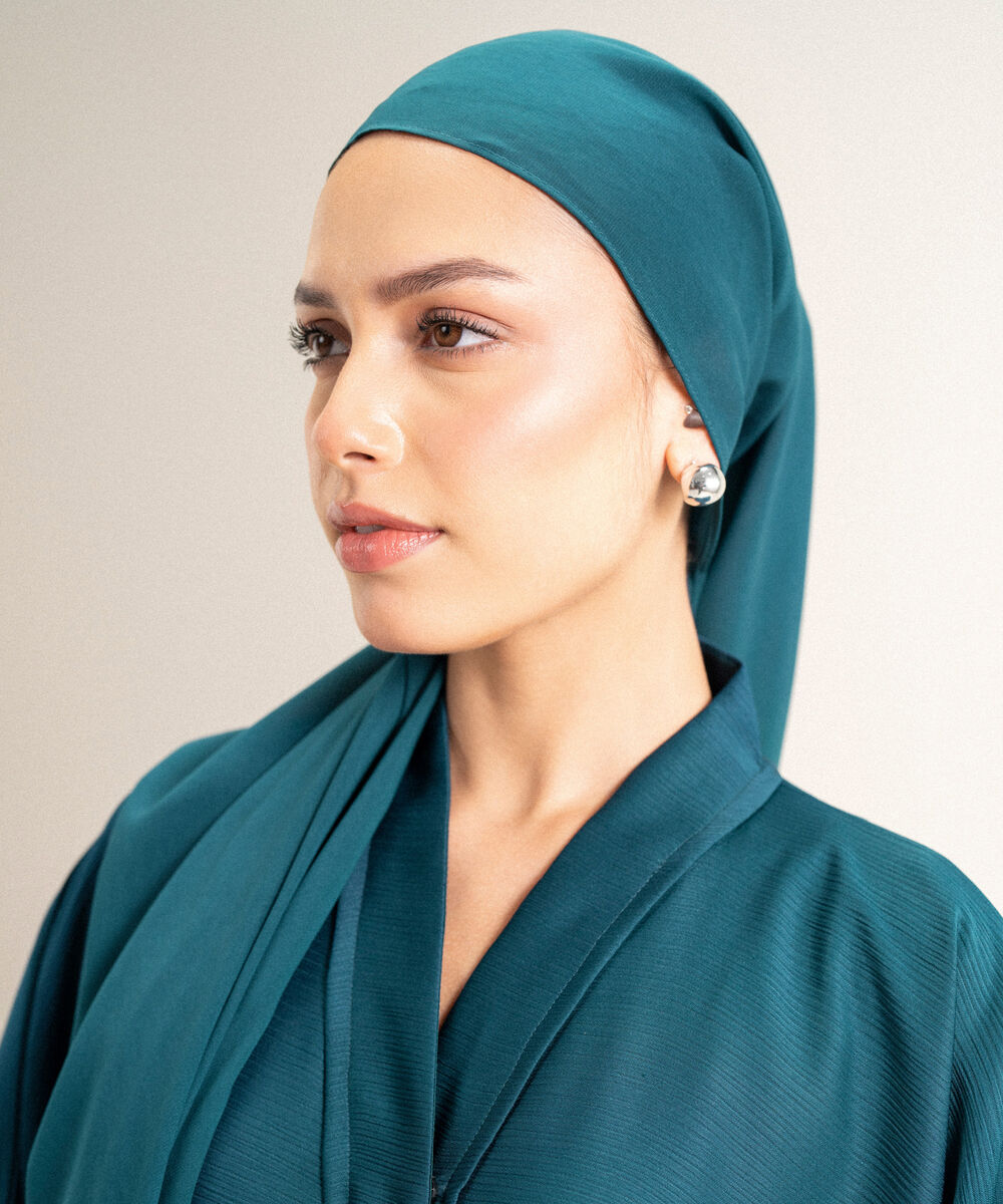 Women's Teal Basic Hijab