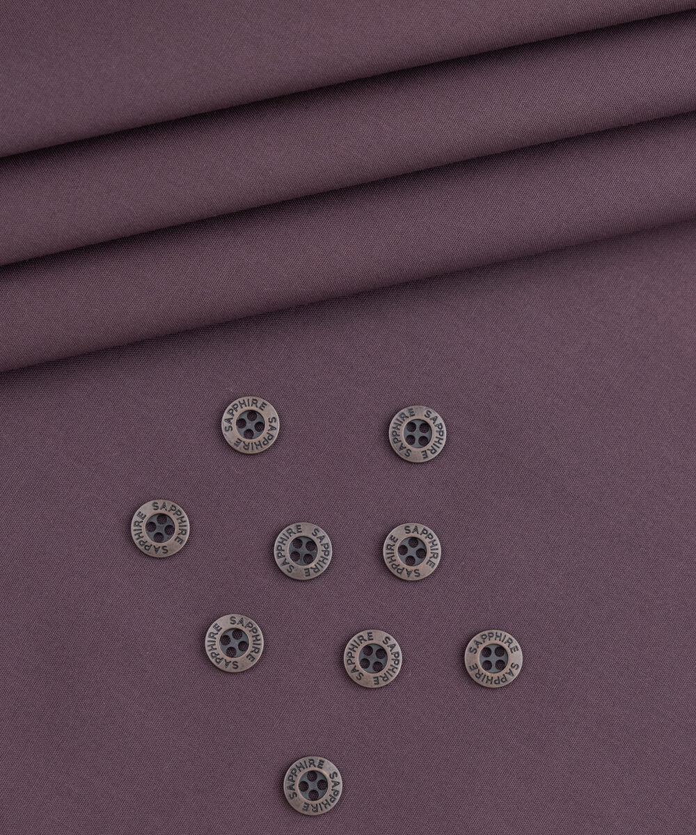 Men's Unstitched Two-Piece Maroon Premium Cotton Suit