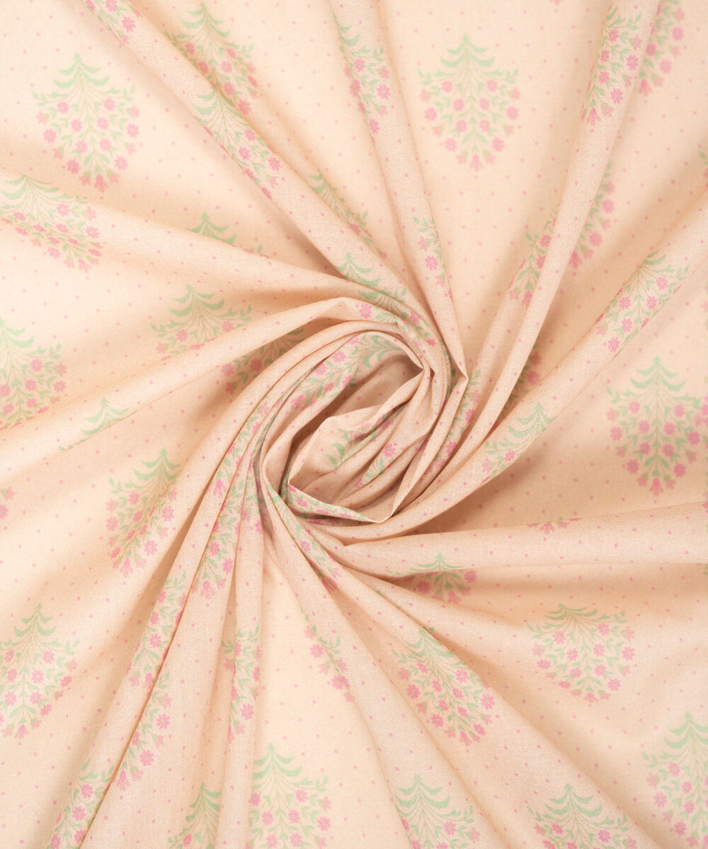 Printed Lawn Pink Dupatta