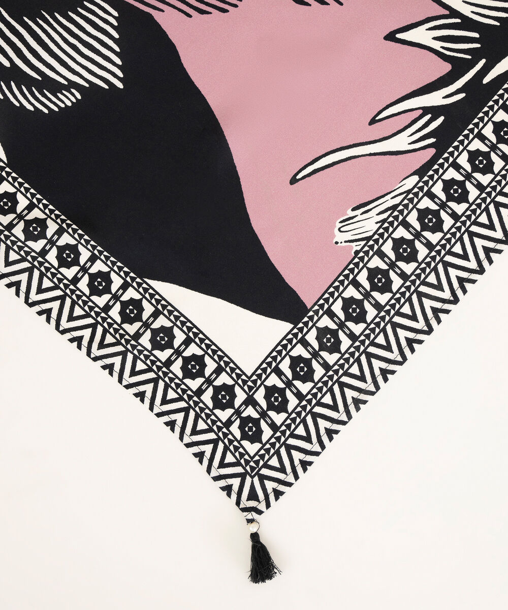 Cotton Viscose Printed Multi Dupatta