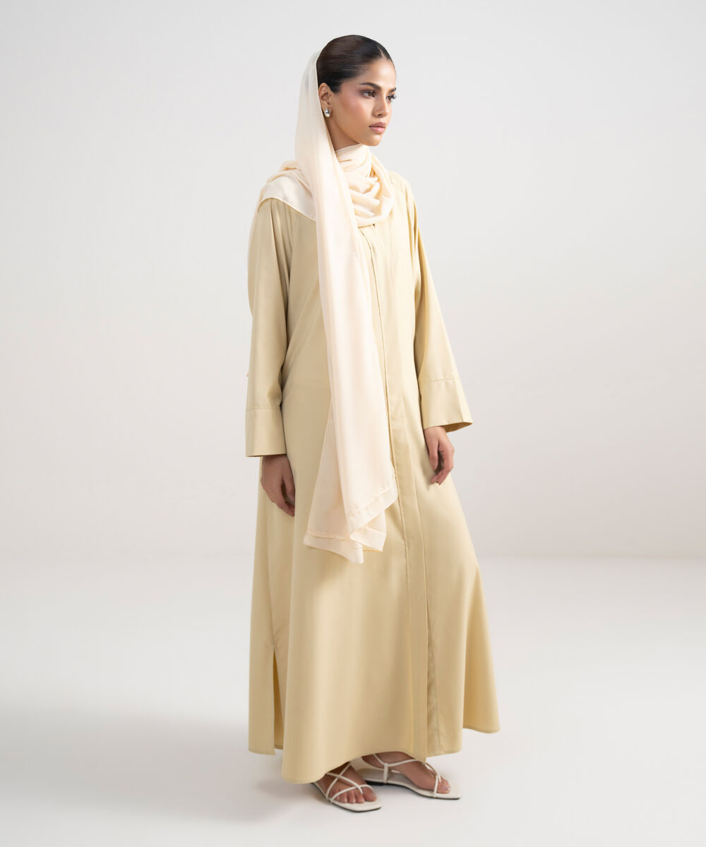 Women's Sage Green Raglan Abbaya Set