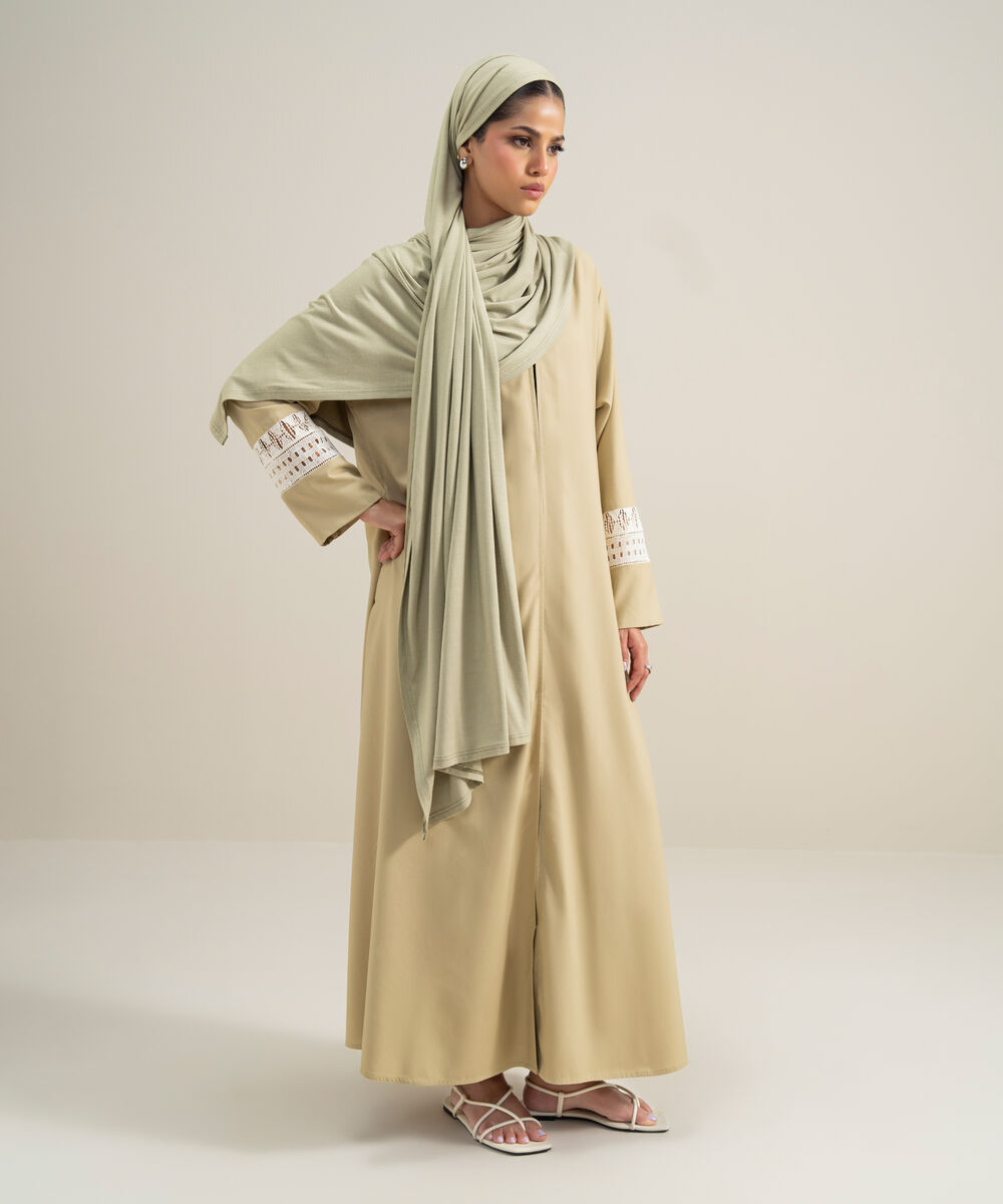 Women's Modal Green Hijab