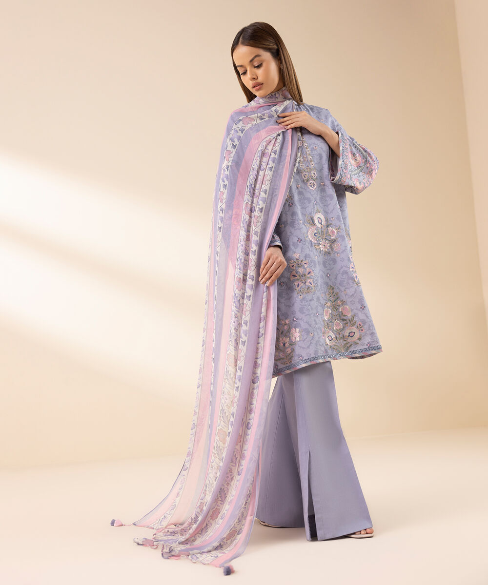 U3PESG25V524 Unstitched 3 PC U3PESG25V524