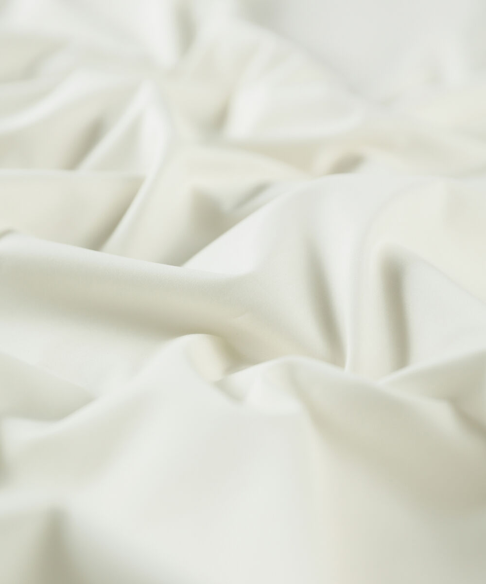 Men Unstitched Cotton Off-White Full Suit Fabric