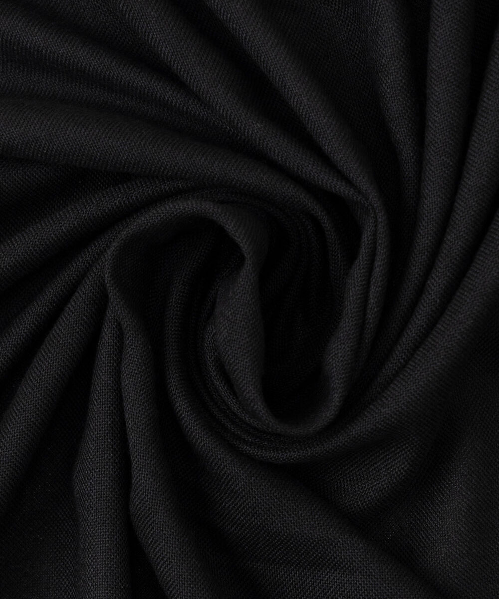 Fine Voile Solid Black Dupatta