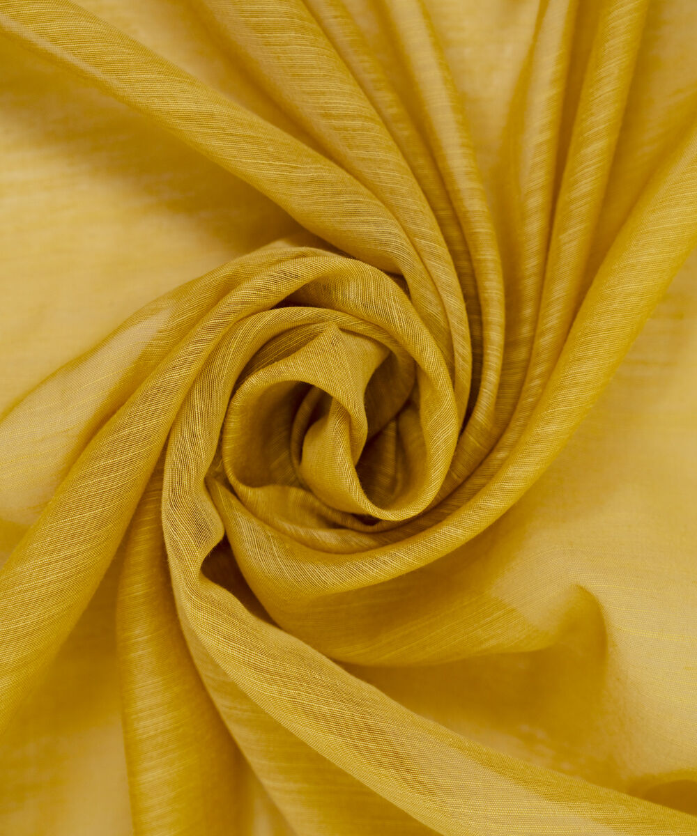 Manaar Solid Yellow Dupatta