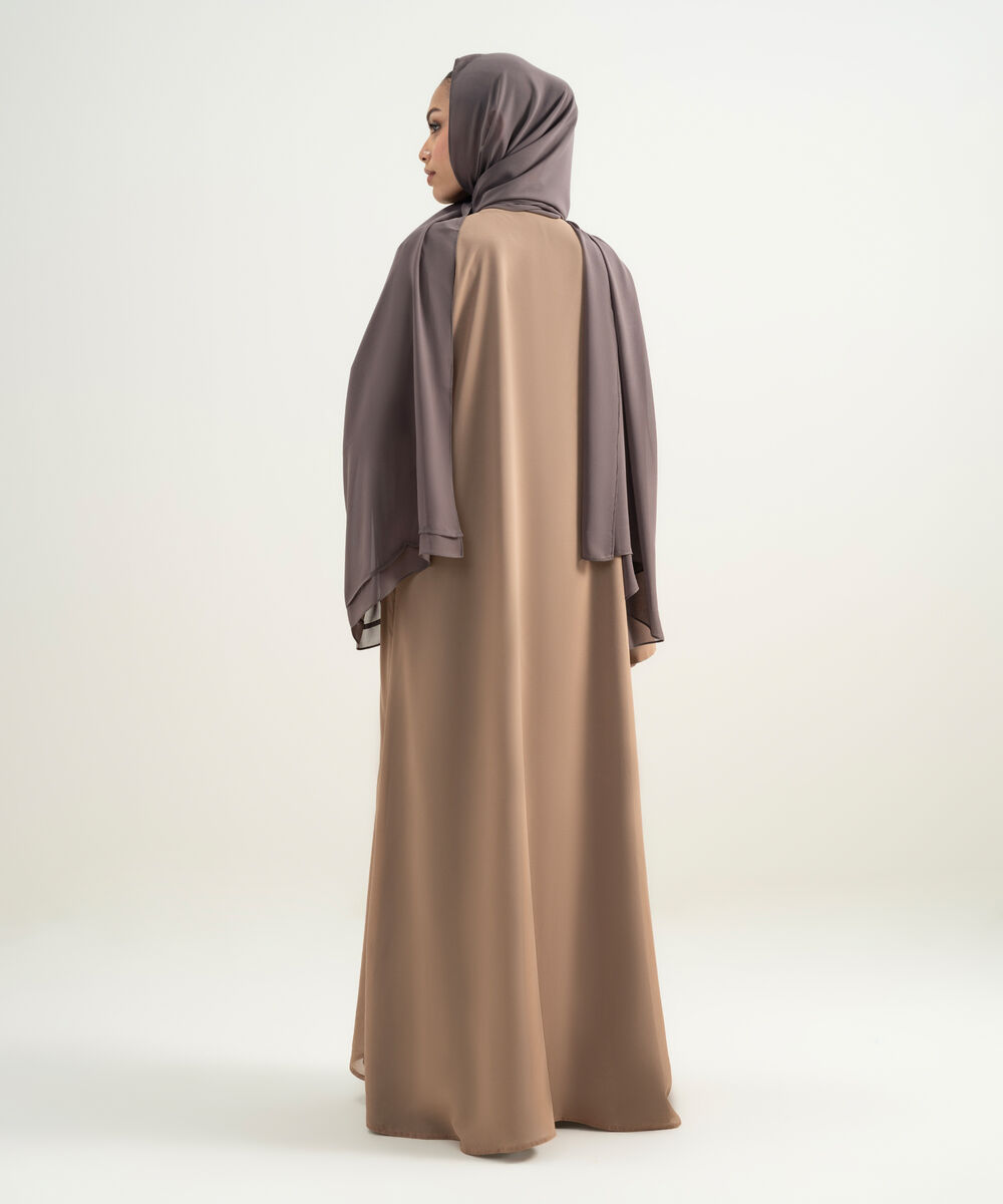 Women's Turquoise Reversible Abaya Set