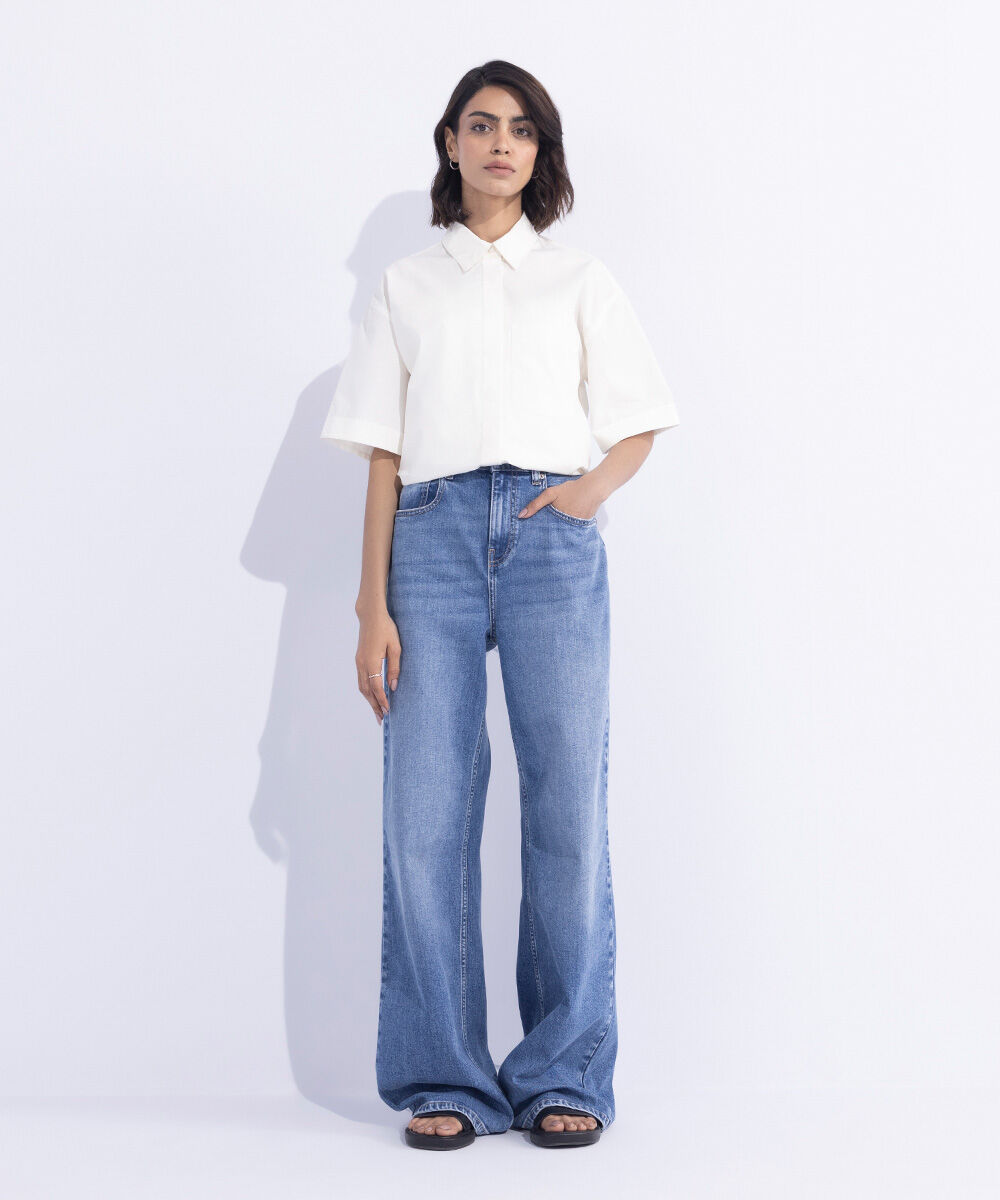 WDNMS25V1013 Wide Leg Jeans WDNMS25V1013 i