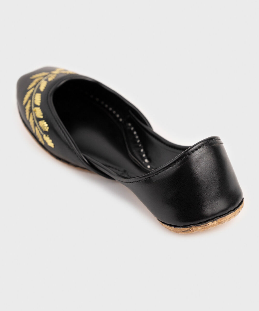 Women's Black Khussa