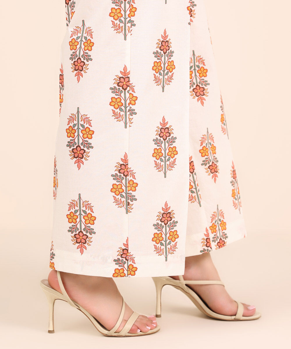 Women's RTW Cambric Multi Printed Culottes