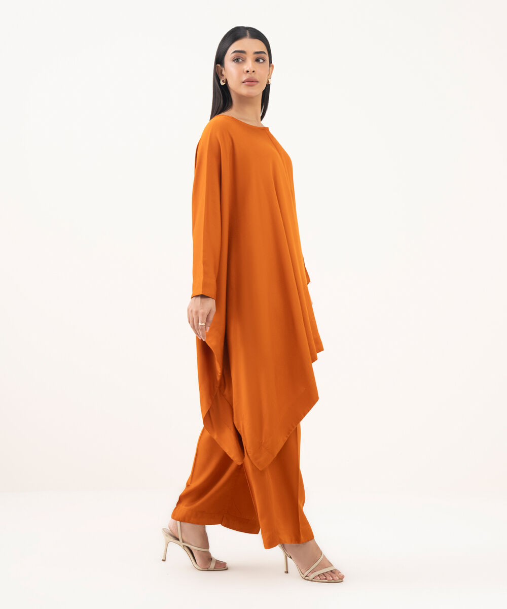 Women's RTW Bedford  Solid Rust Kaftan