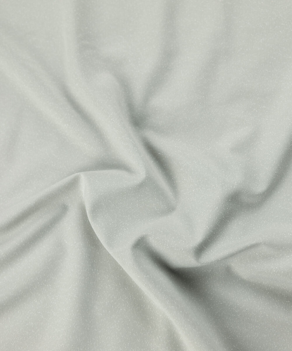 Men's Unstitched Two-Piece Dobby Wash and Wear Light Grey Suit.