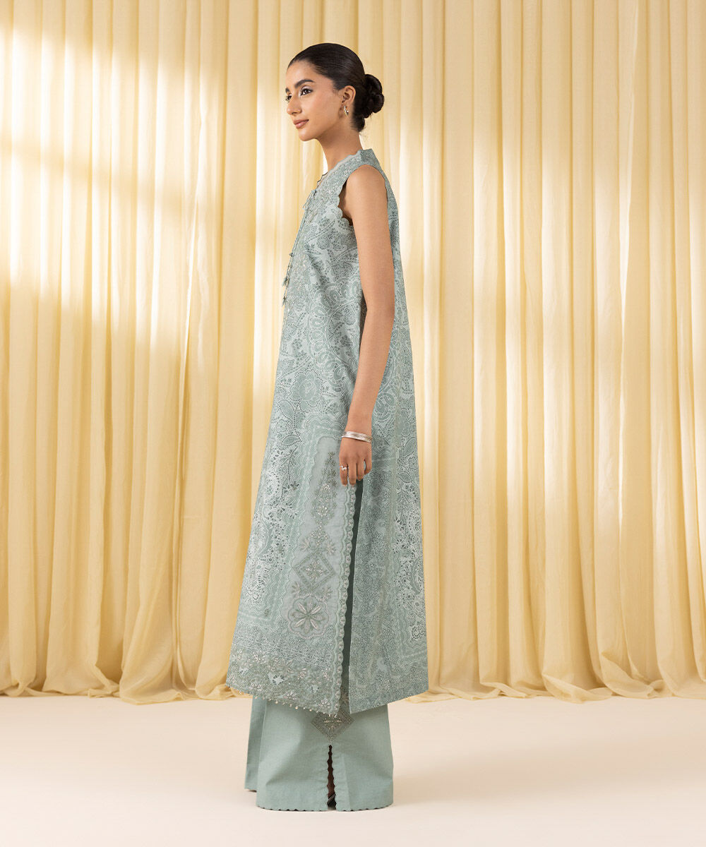 0U3PEDF25V39 Unstitched 3 PC 0U3PEDF25V39