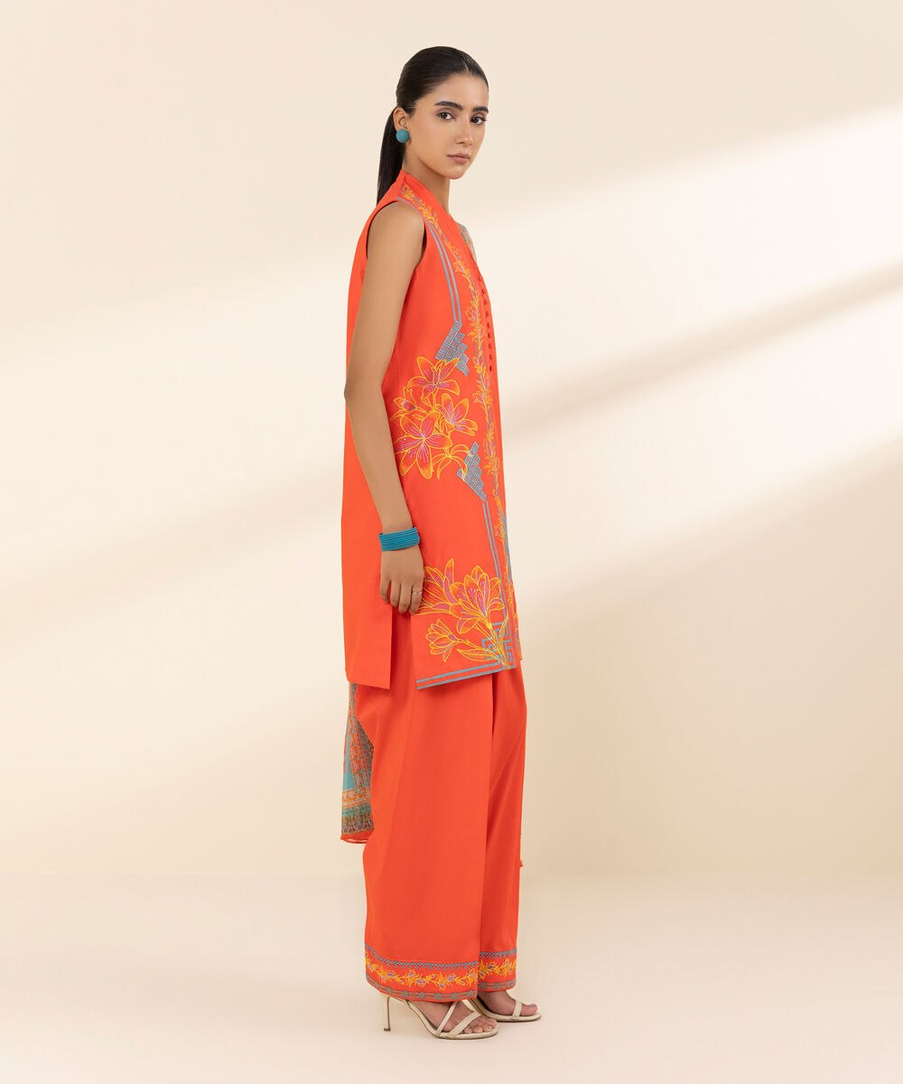 0U3PEST25V53 Unstitched 3 PC 0U3PEST25V53