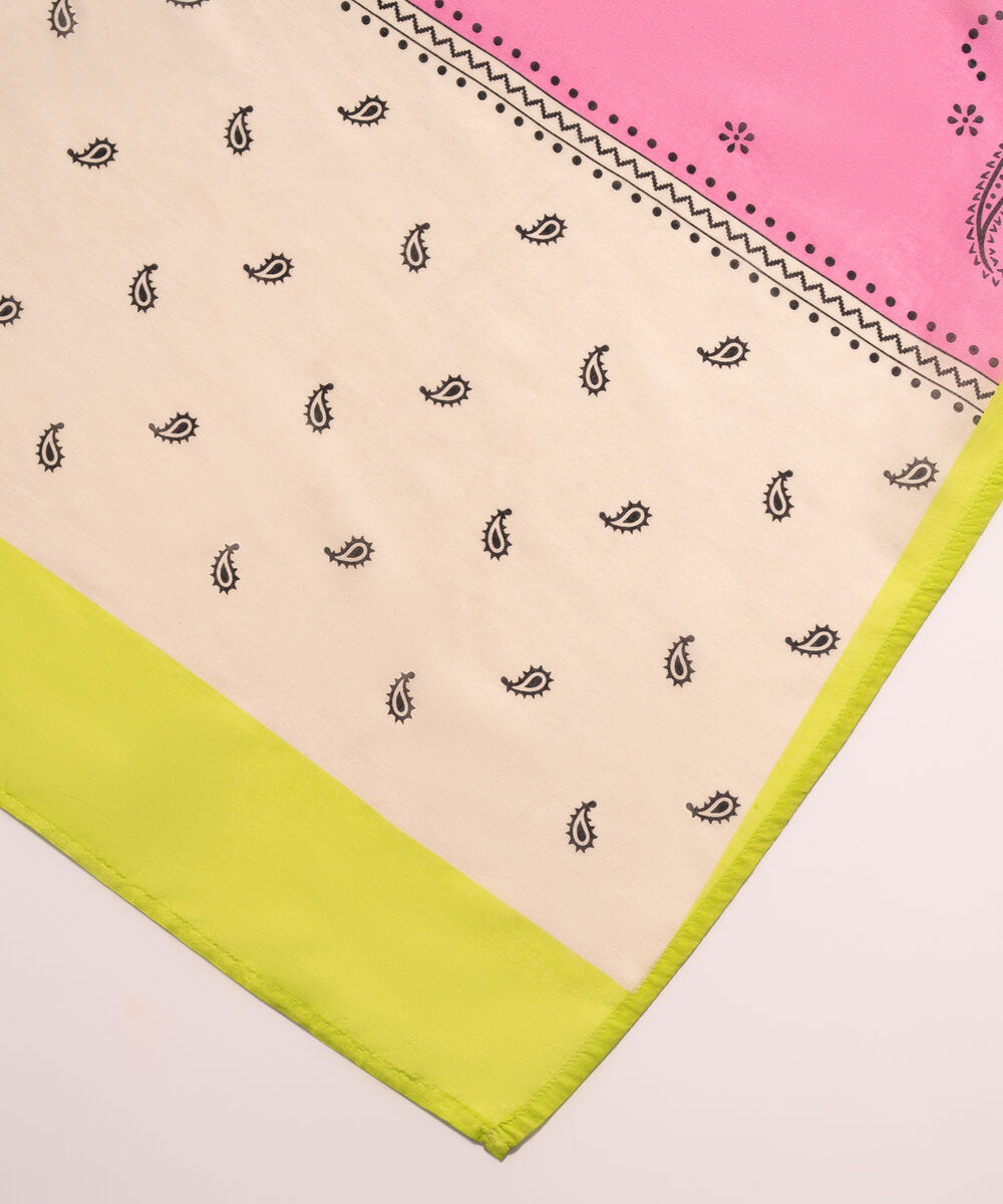 Lawn Printed Beige Dupatta