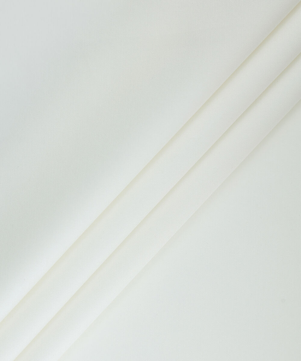 Men Unstitched Cotton Off White Full Suit Fabric