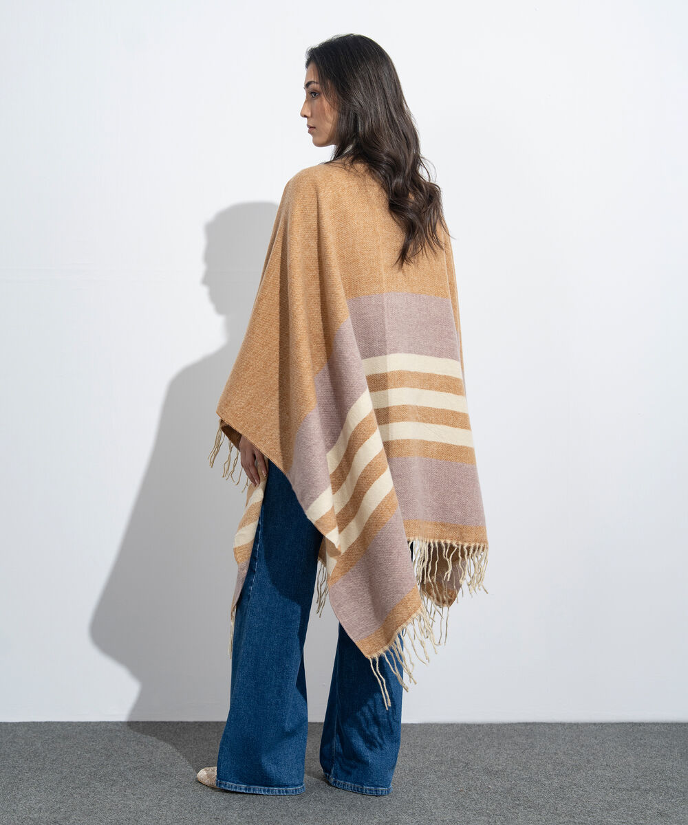 Women's Western Wear Multi Cape Shawl