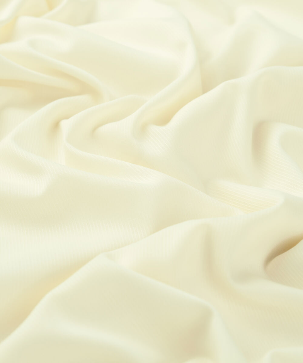 Men's Unstitched 2-Piece Premium Wash & Wear Dobby Cream Suit