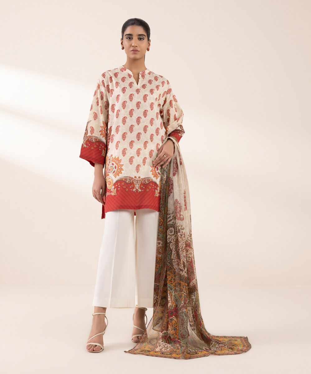 TDFW25V424US Unstitched 3 PC TDFW25V424US