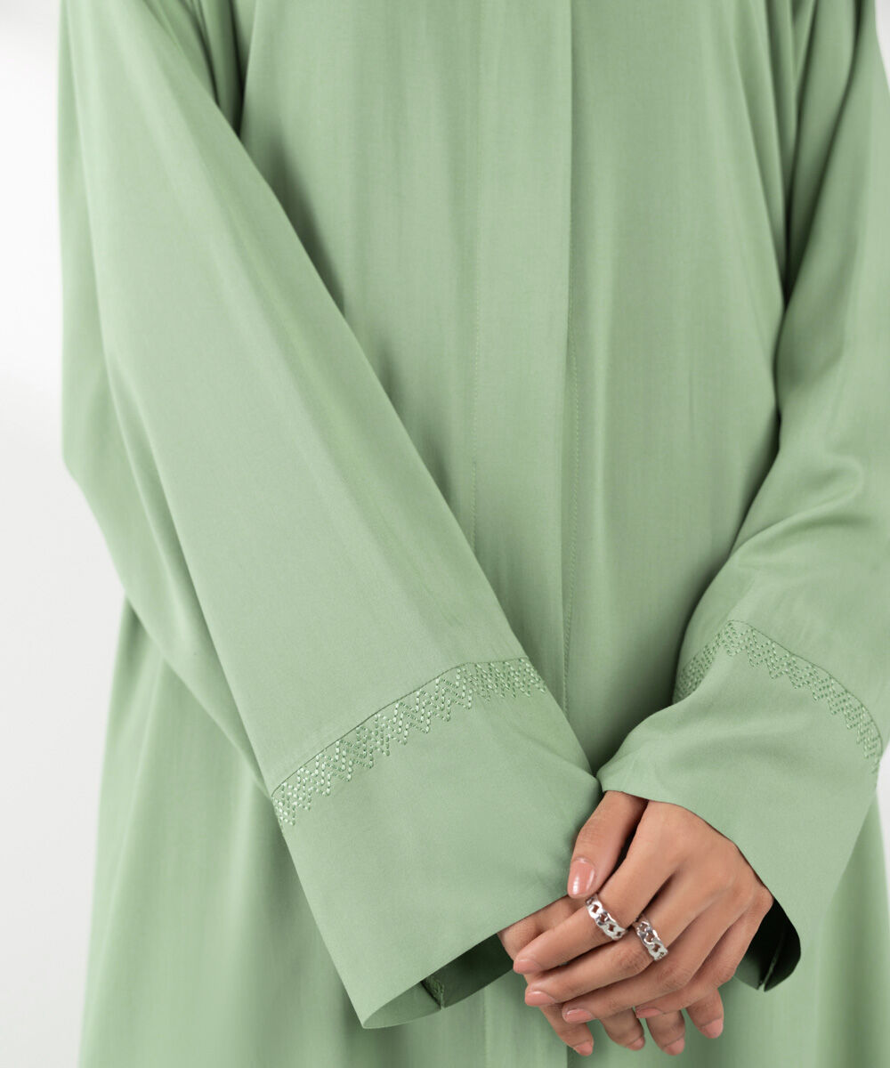 ABBAYA25V306 Green Abaya ABBAYA25V306 i