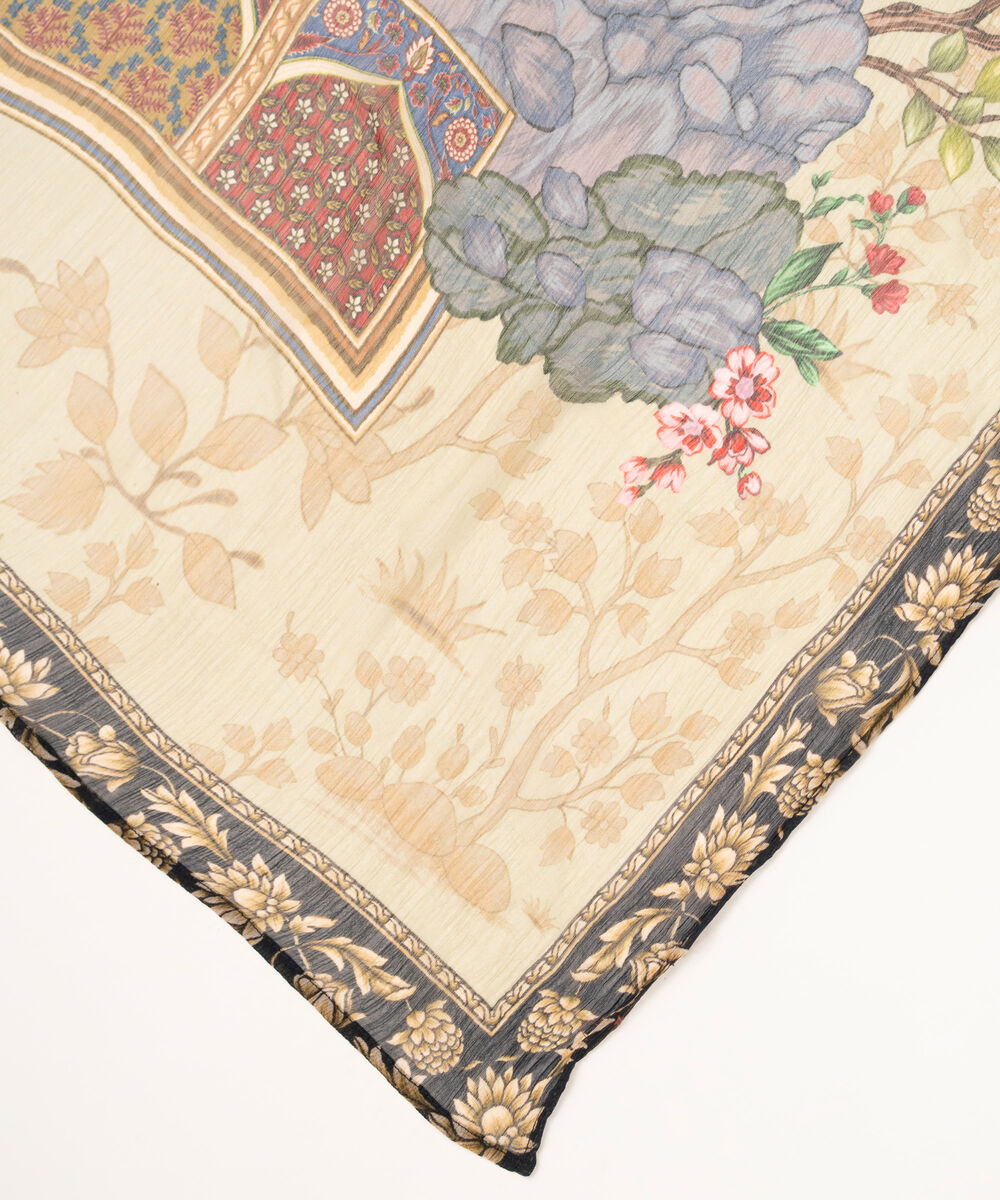 Blended Chiffon Printed Multi Dupatta