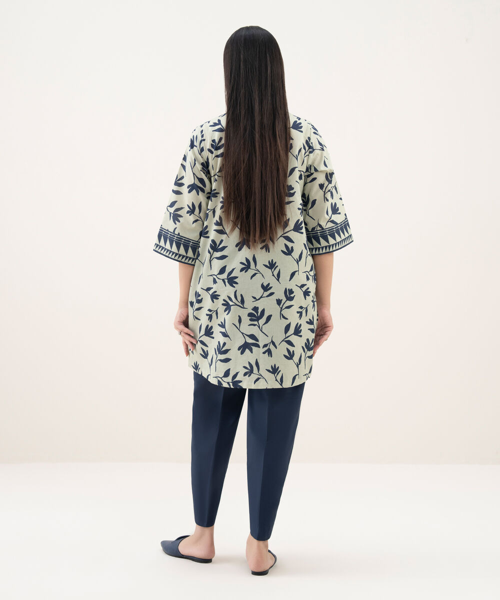 Women's Unstitched Lawn Printed Multi Shirt