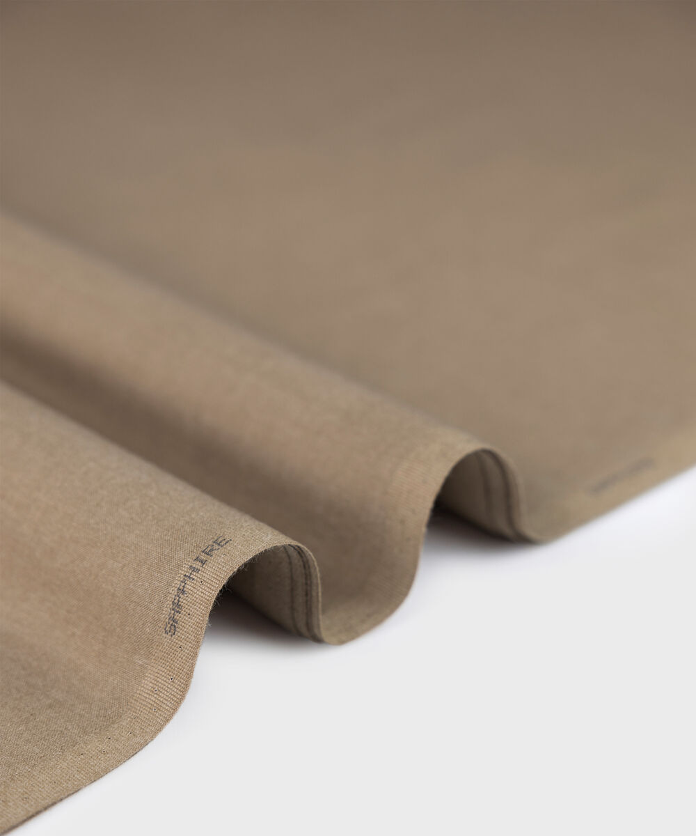 Men's Unstitched navy blue luxury wool blend Suit