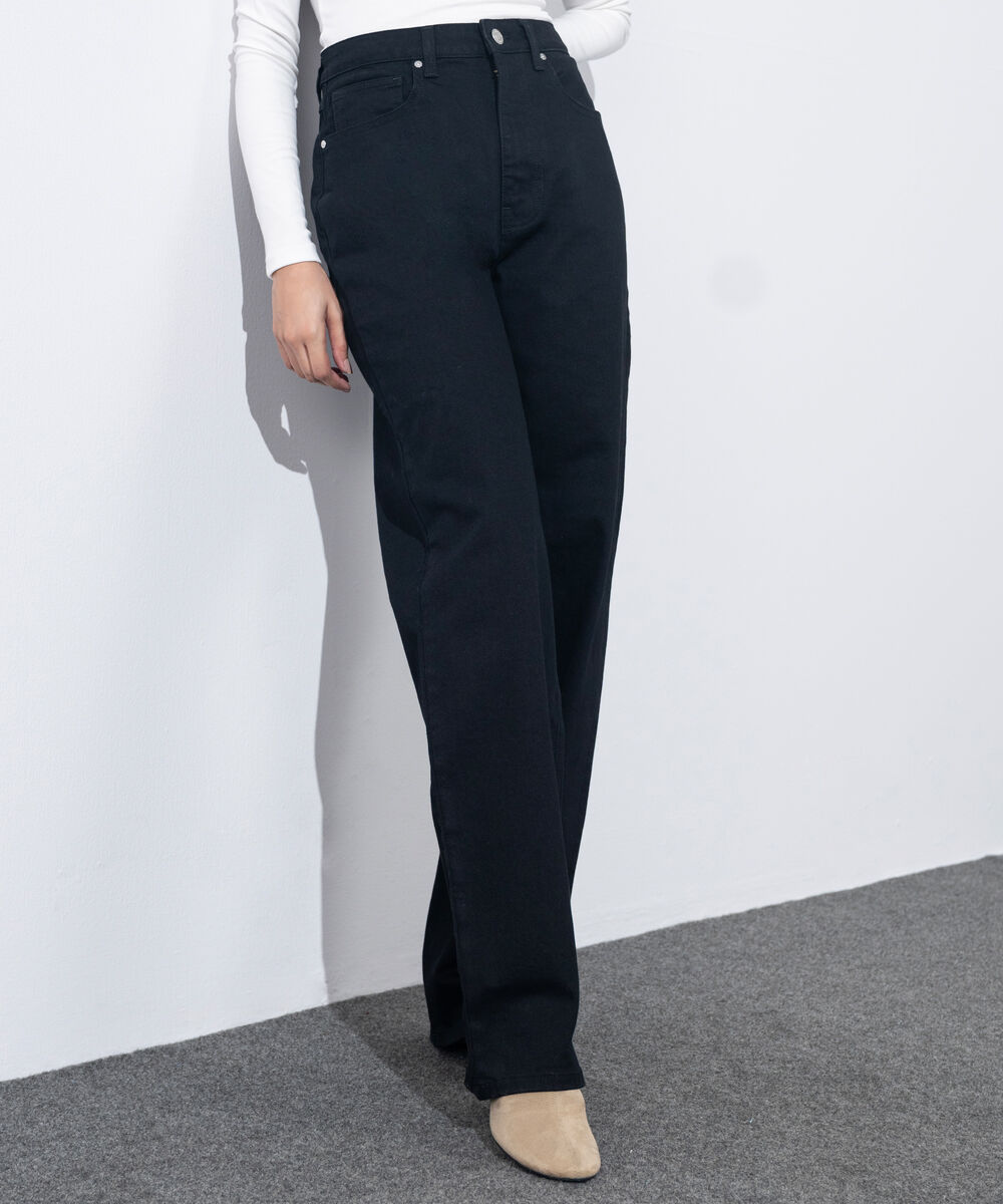 Women's Western Wear Mid Wash Straigh Fit Jeans