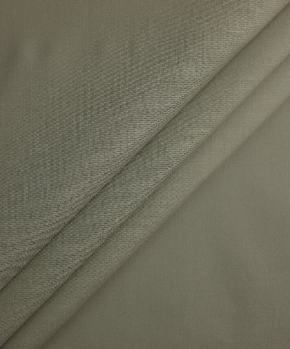 Men's Unstitched Fine Cotton Grey Full Suit Fabric